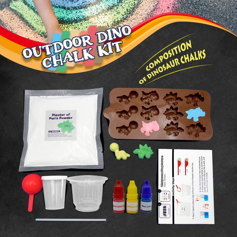 Johnco Outdoor Chalk Making Kit - Dinosaurs - view 2