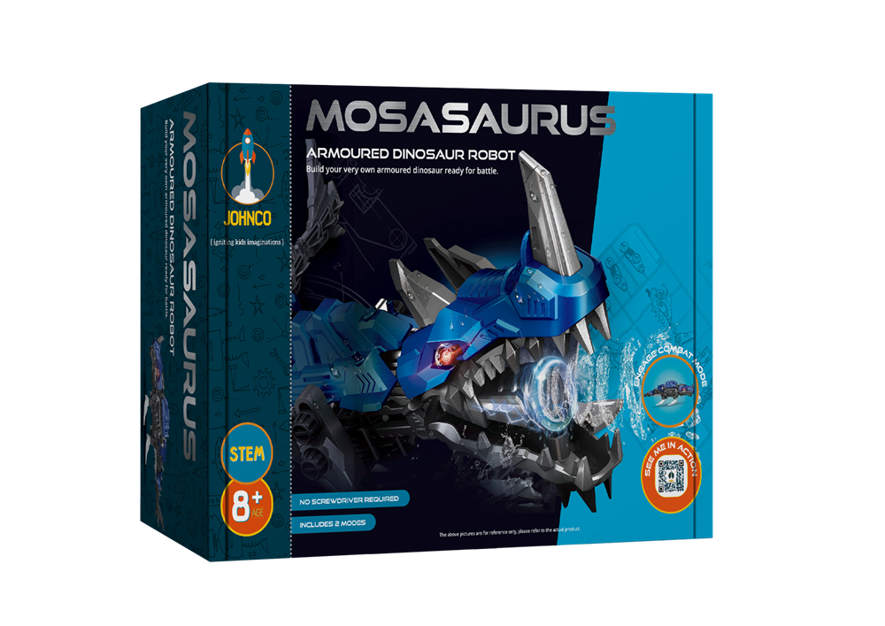 Johnco Mosasaurus - Armoured Dinosaur Robot