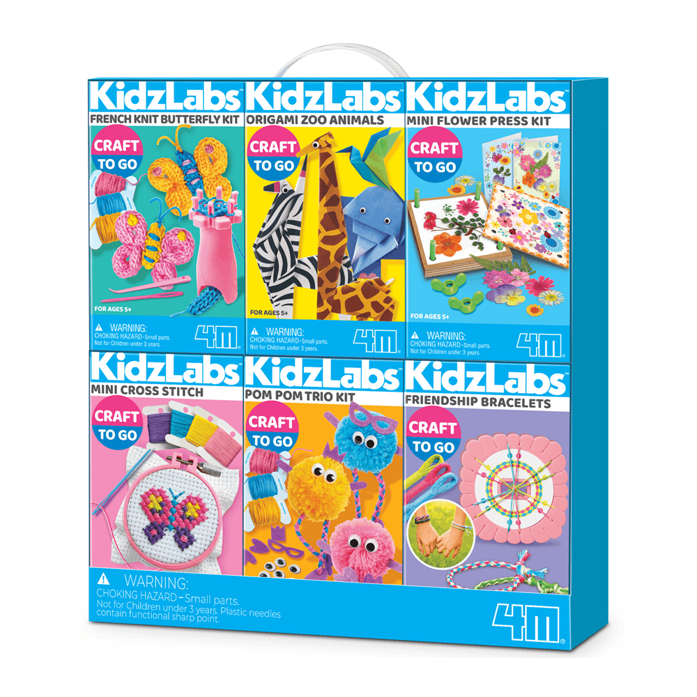 4M KidzLabs - Craft To Go - 6 Pack Bundle