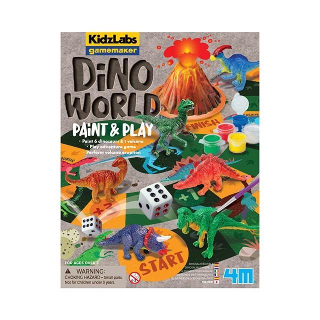 4M Kidzlabs Gamemaker - Dino World Paint & Play