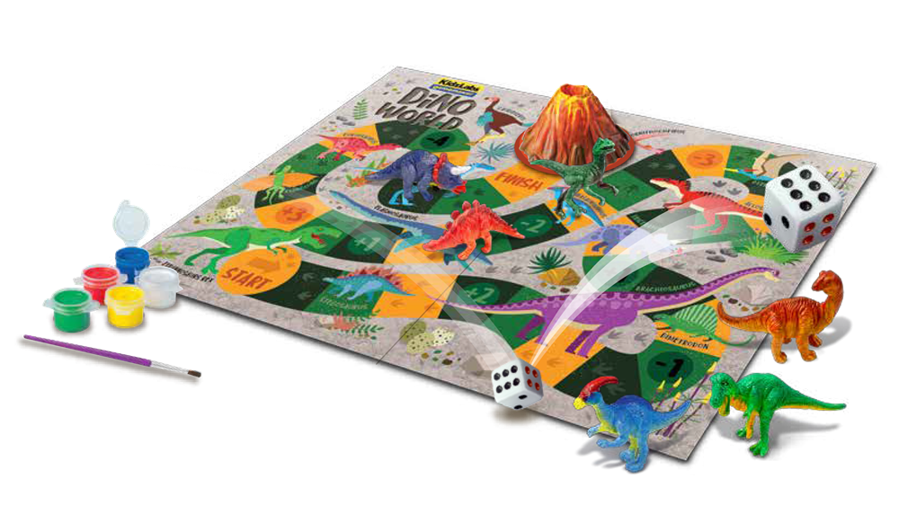 4M Kidzlabs Gamemaker - Dino World Paint & Play