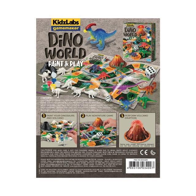 4M Kidzlabs Gamemaker - Dino World Paint & Play