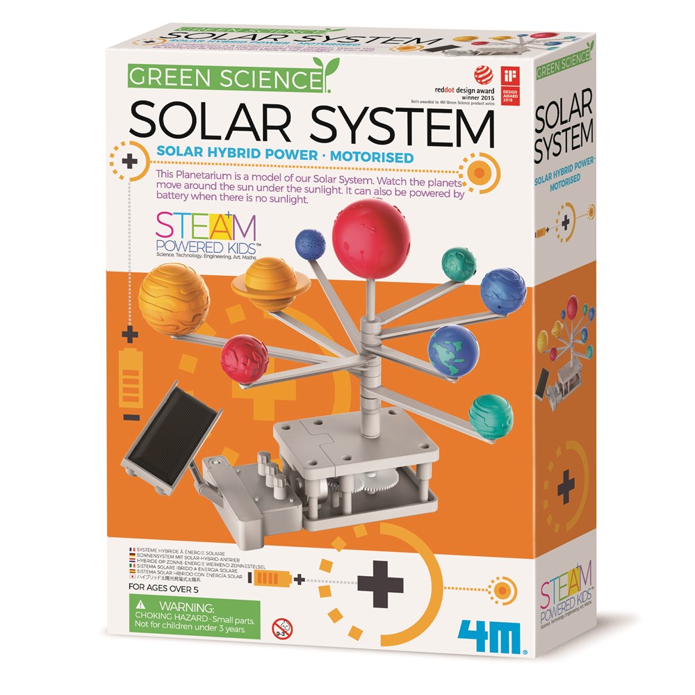 4M Green Science - Solar System Toy