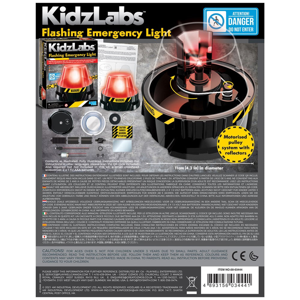 4M KidzLabs - Flashing Emergency Light - view 3