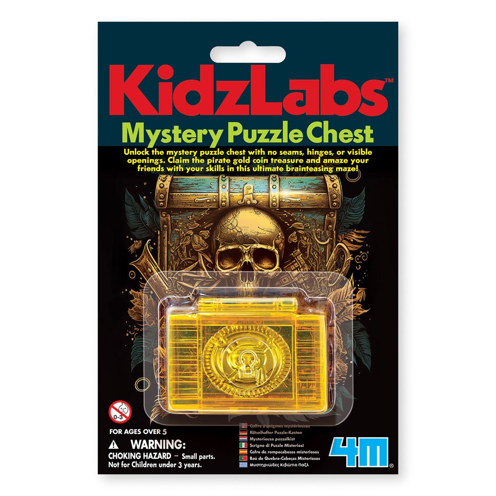 4M KidzLabs - Mystery Puzzle Chest