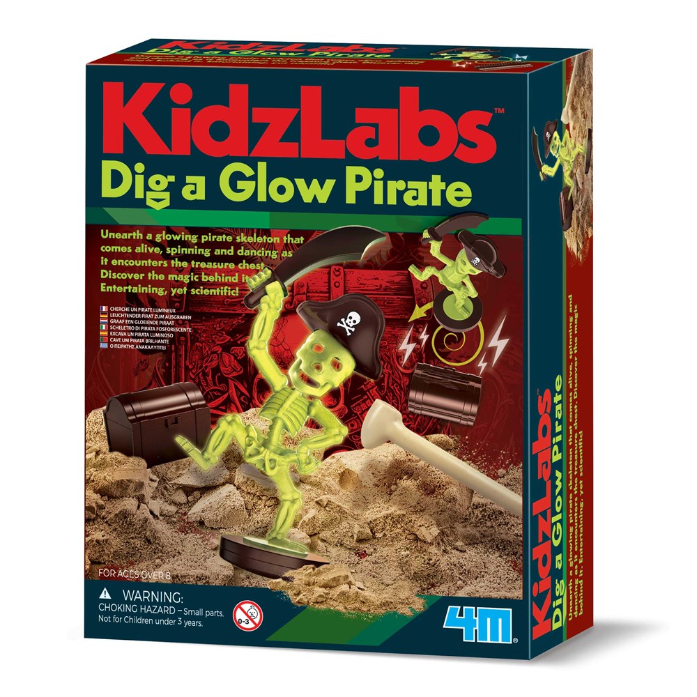 4M KidzLabs - Magnet Pirate Skeleton