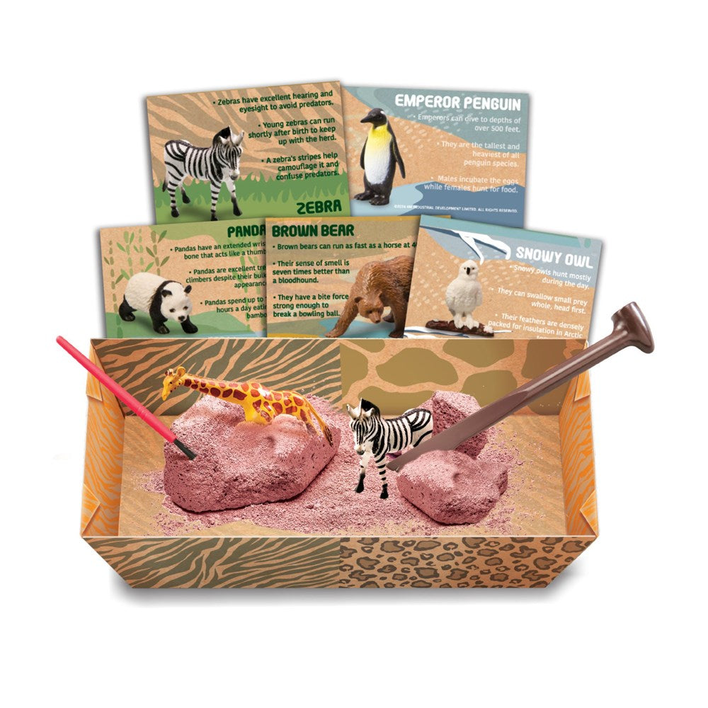 4M KidzLabs - Wildlife Animals Digging Kit - view 2