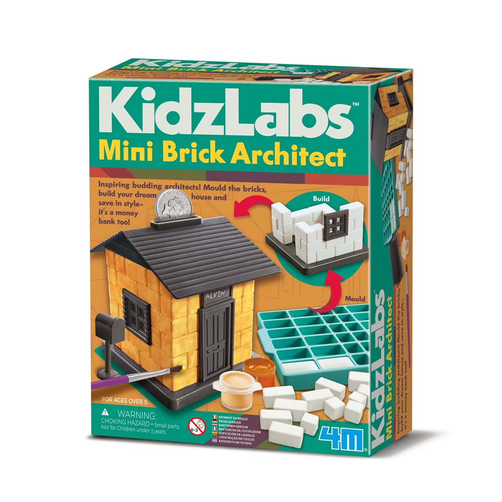 4M KidzLabs - Mini Brick Architect