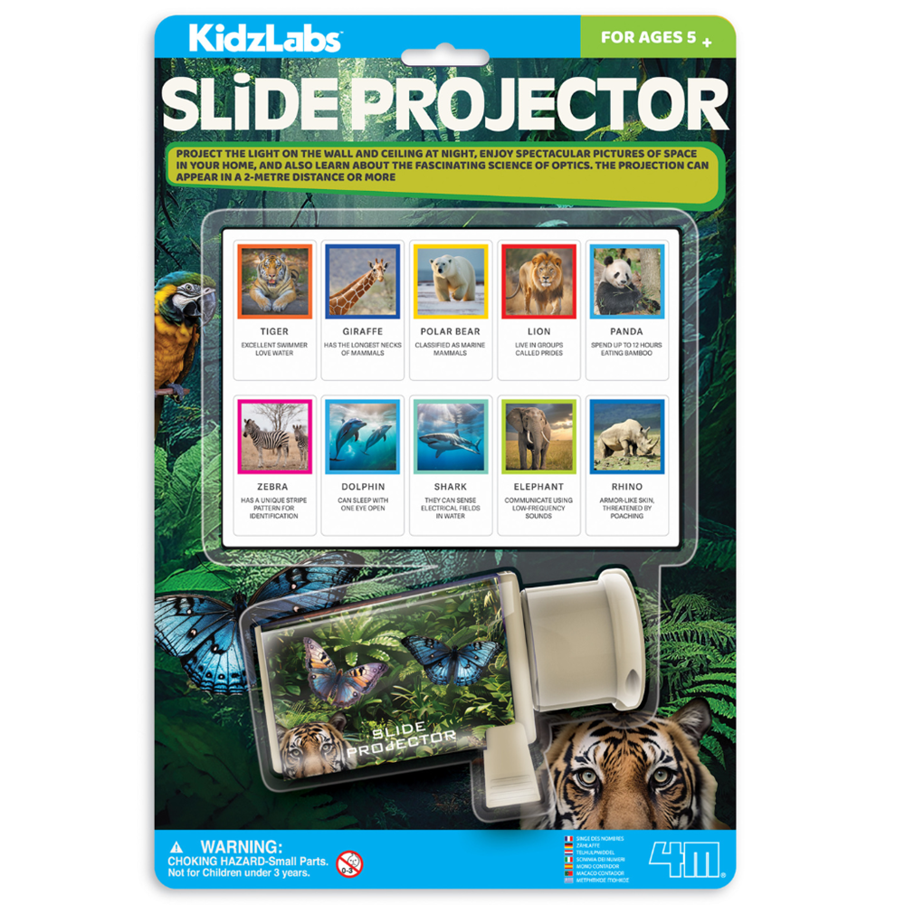 4M KidzLabs - Slide Projector - Wildlife