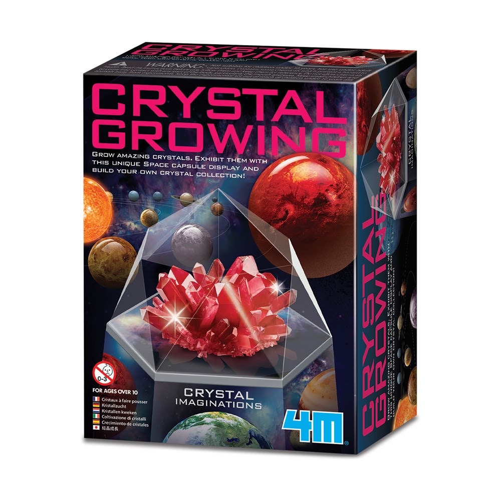 4M Crystal Growing Kit - Space Gem - Red