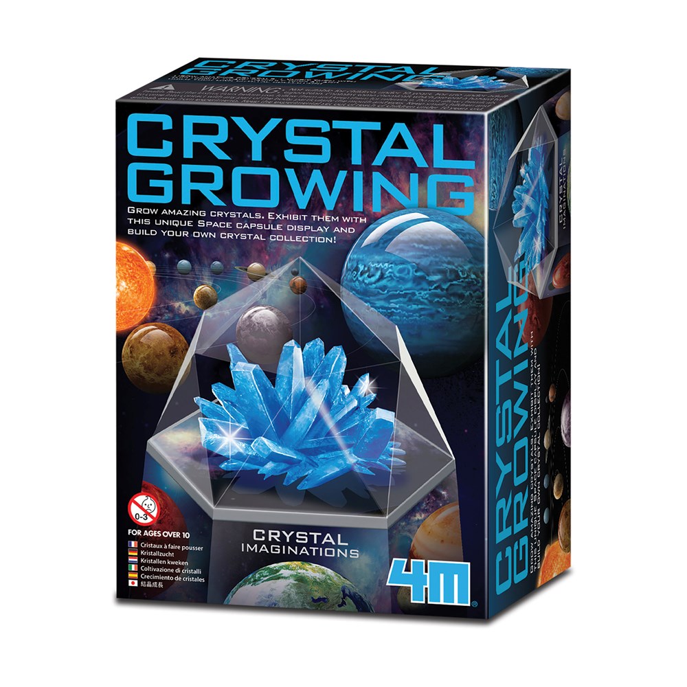 4M Crystal Growing Kit - Space Gem - Blue