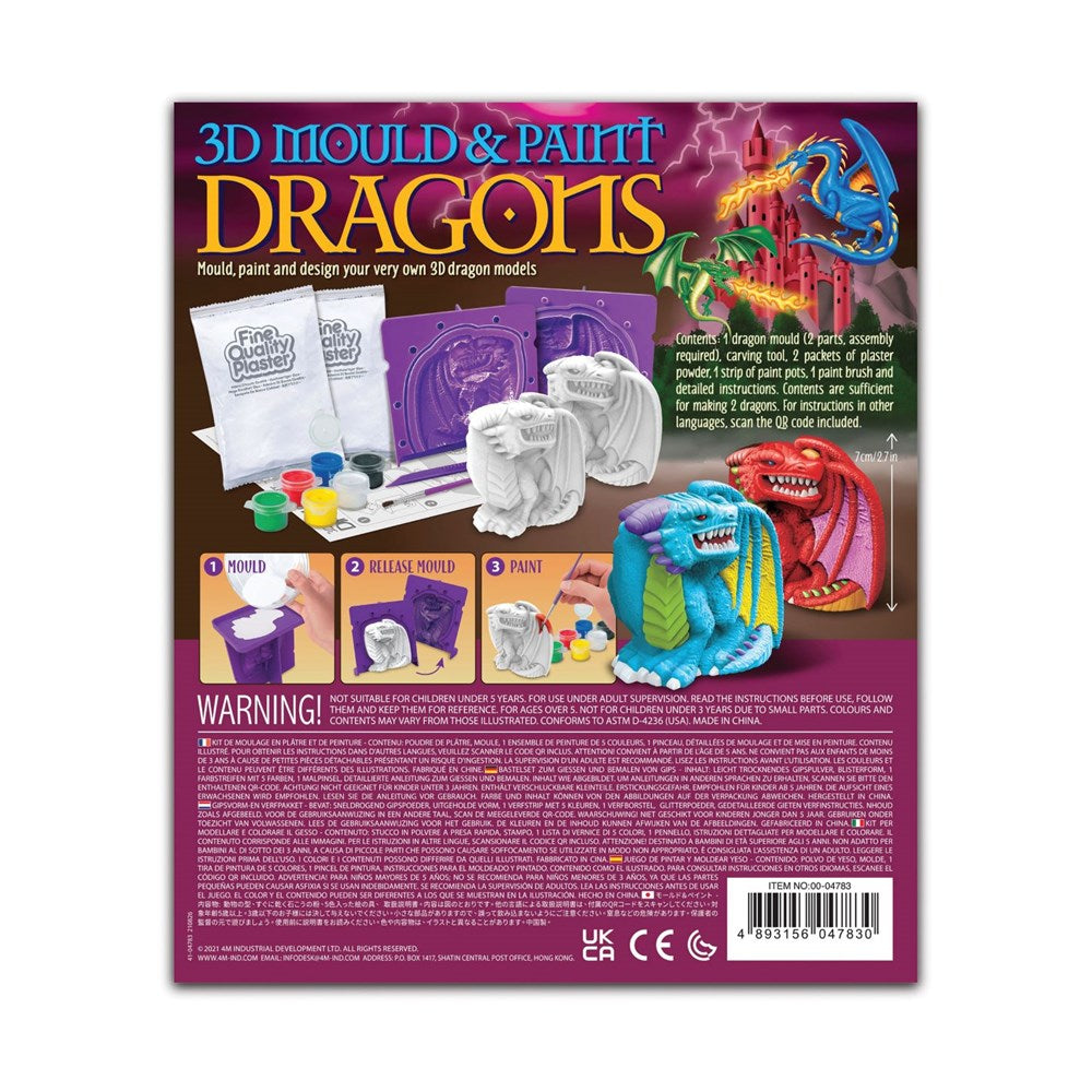 4M Mould & Paint - 3D Dragons - view 2