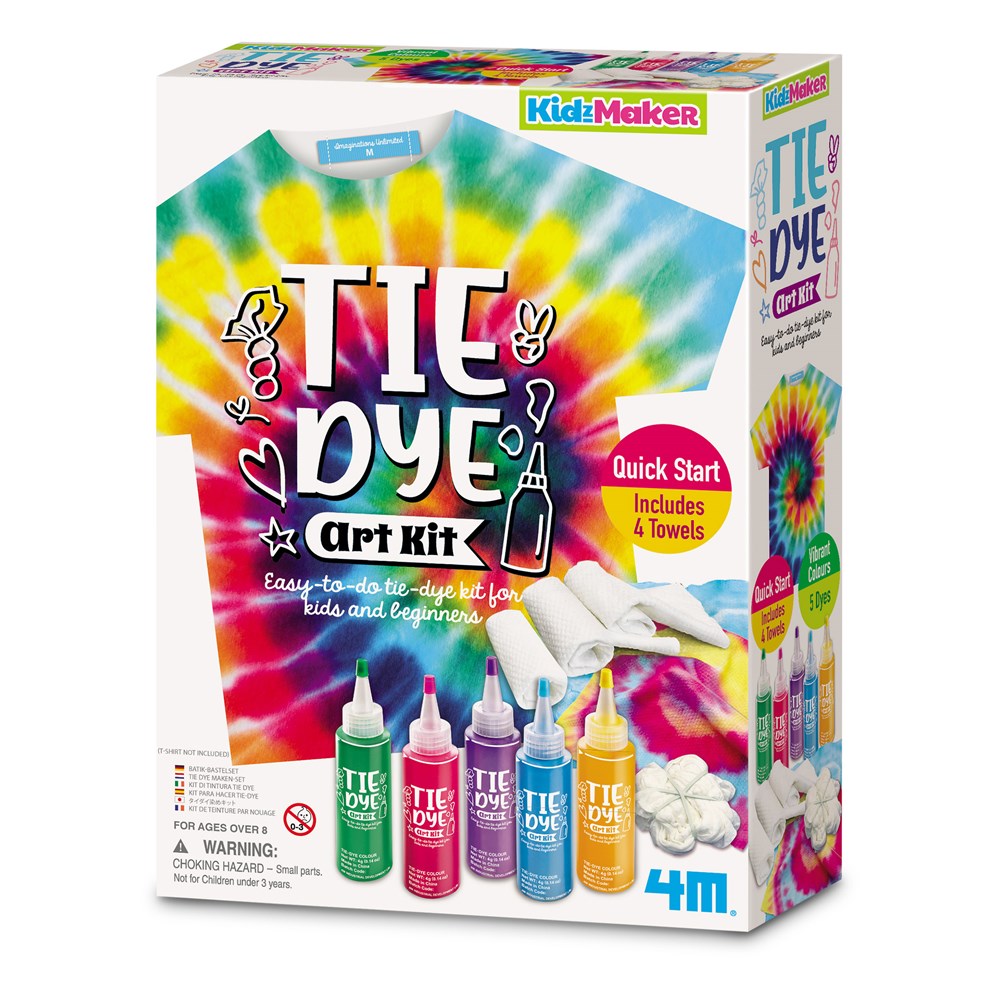 4M KidzMaker - Tie Dye Art Kit