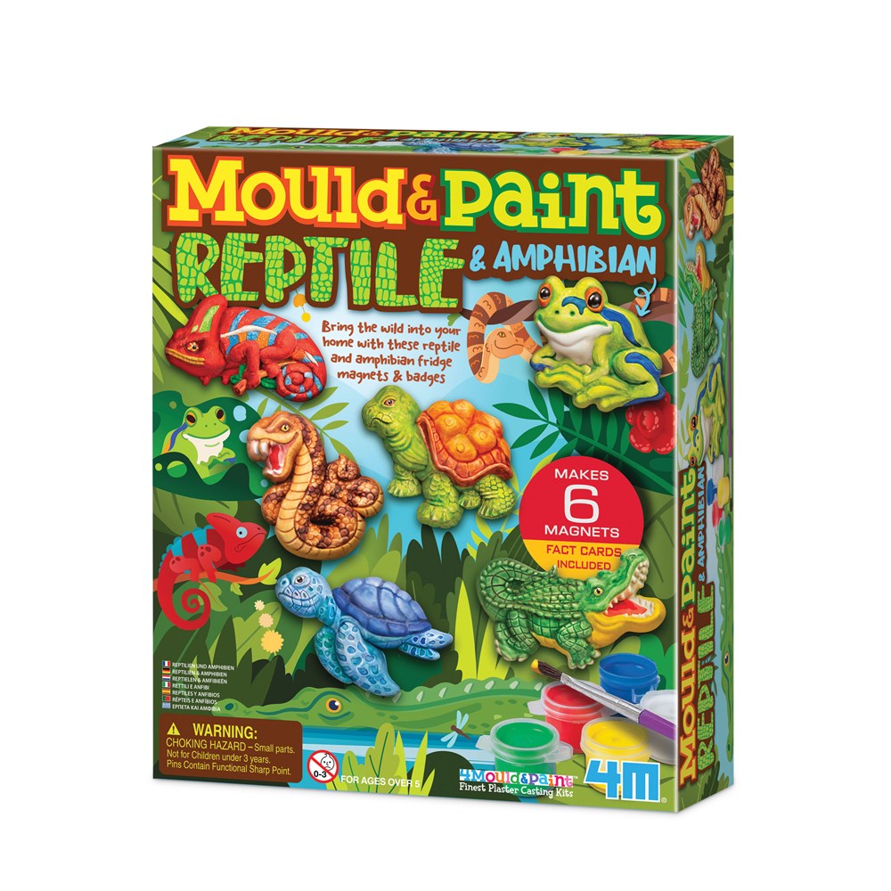 4M Mould & Paint - Reptile & Amphibian