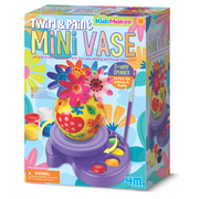 4M KidzMaker - Twirl & Paint Mini Vase