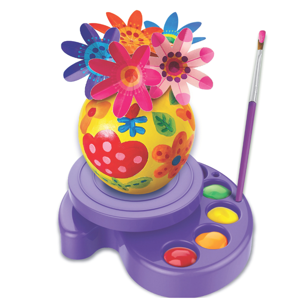 4M KidzMaker - Twirl & Paint Mini Vase - view 3