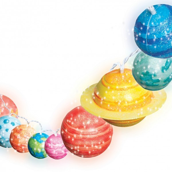 4M STEAM Powered Kids - Solar System Toys String Lights
