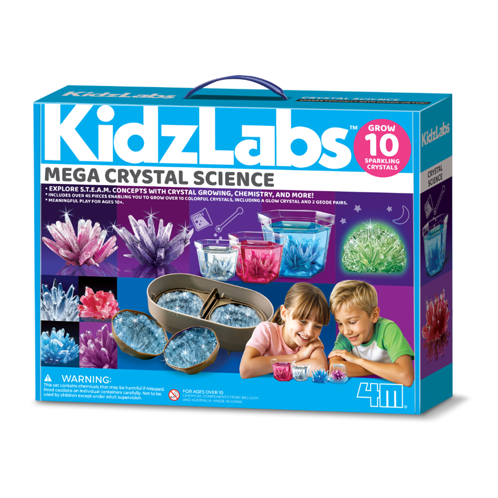 4M KidzLabs - Mega Crystal Science