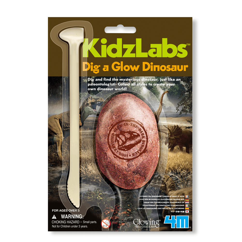4M Kidzlabs - Dig a Glow Dinosaur