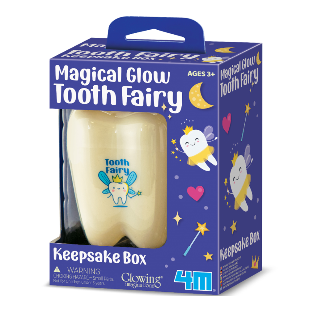 4M Magical Glow Tooth Fairy Keepsake Box