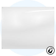 Visionchart Starphire Magnetic Glassboard 1500 x 1200 x 4mm Custom Colour (Special Order)