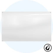 Visionchart Starphire Magnetic Glassboard 2000 x 1200 x 4mm Custom Colour (Special Order)