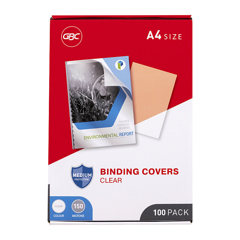 GBP Ib Bind Cov 150m A4 (Pack of 100)