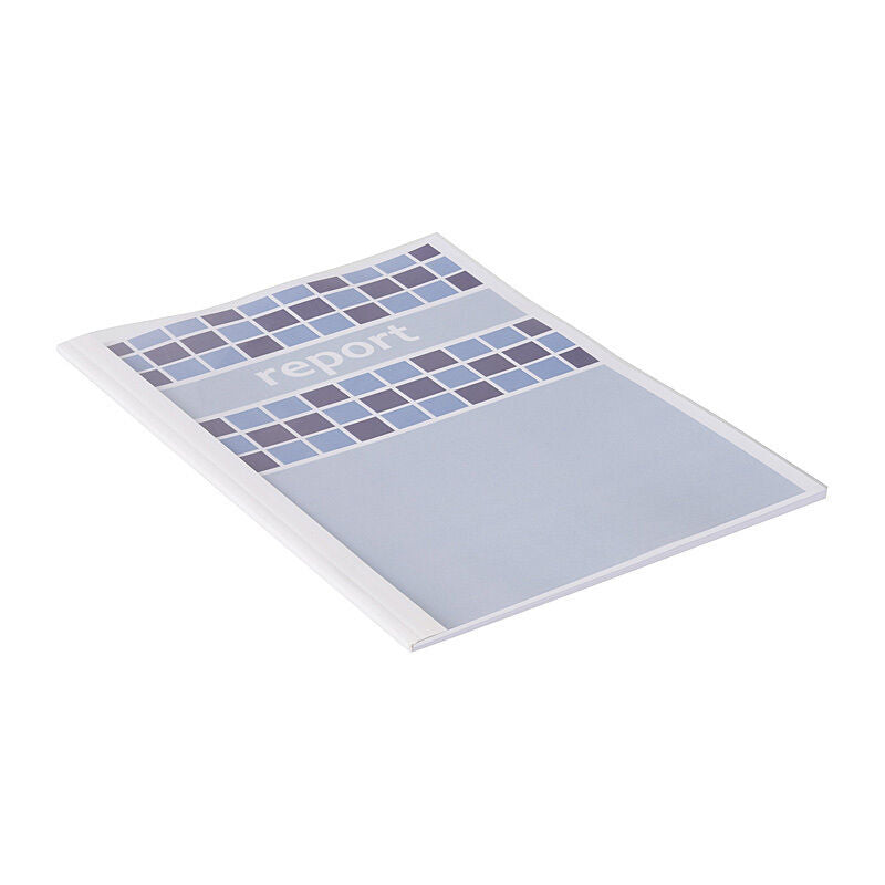 GBC Binding Cover Thermal 6.0mm - White (Pack of 100)
