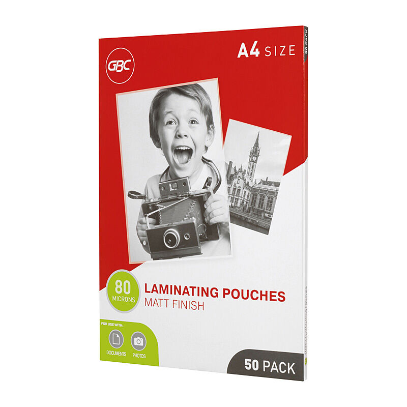 GBC A4 Lam Pch Matt 80mic (Pack of 50)