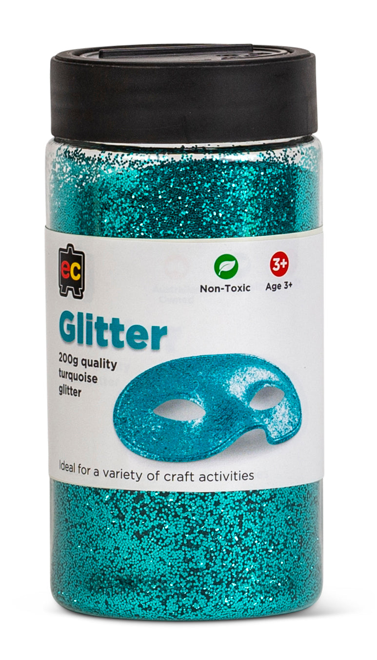 Glitter Jar 200g - Turquoise