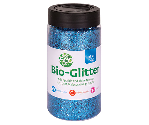 Bio Glitter - 200g: Blue