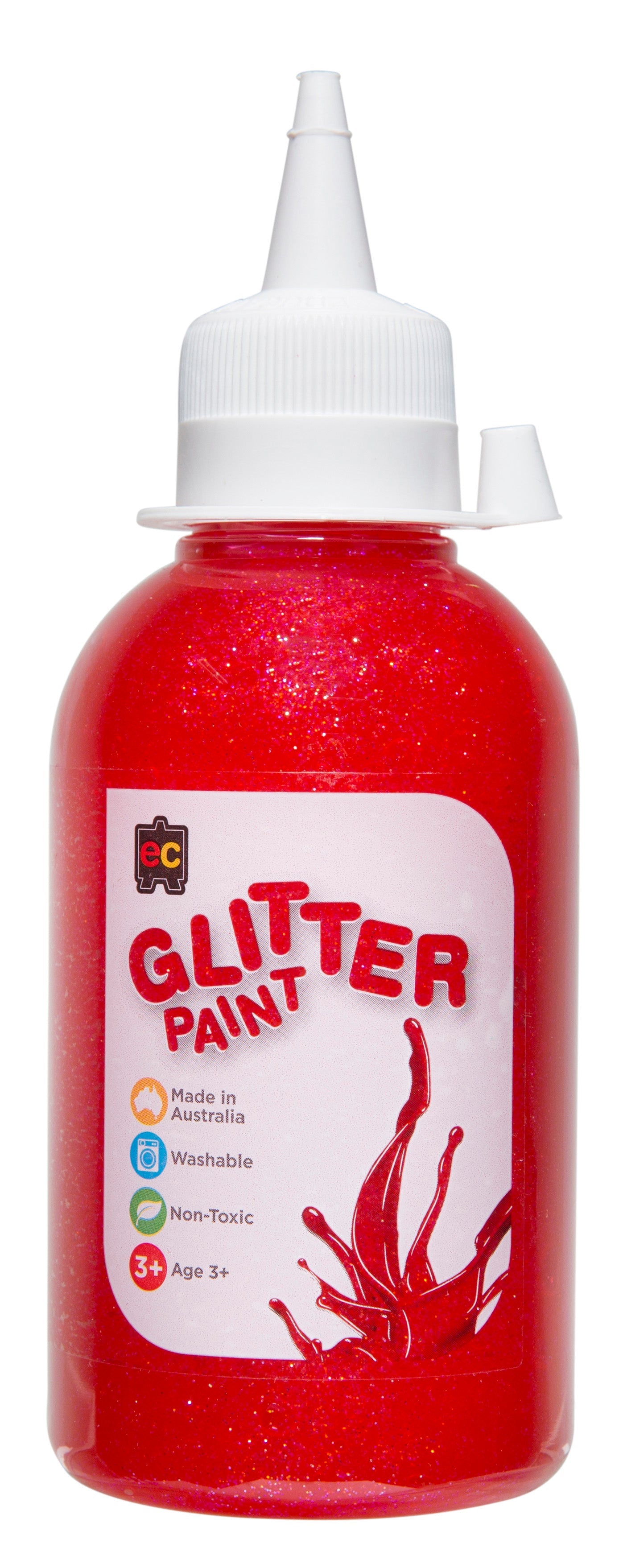 Glitter Paint 250mL - Fairy Pink