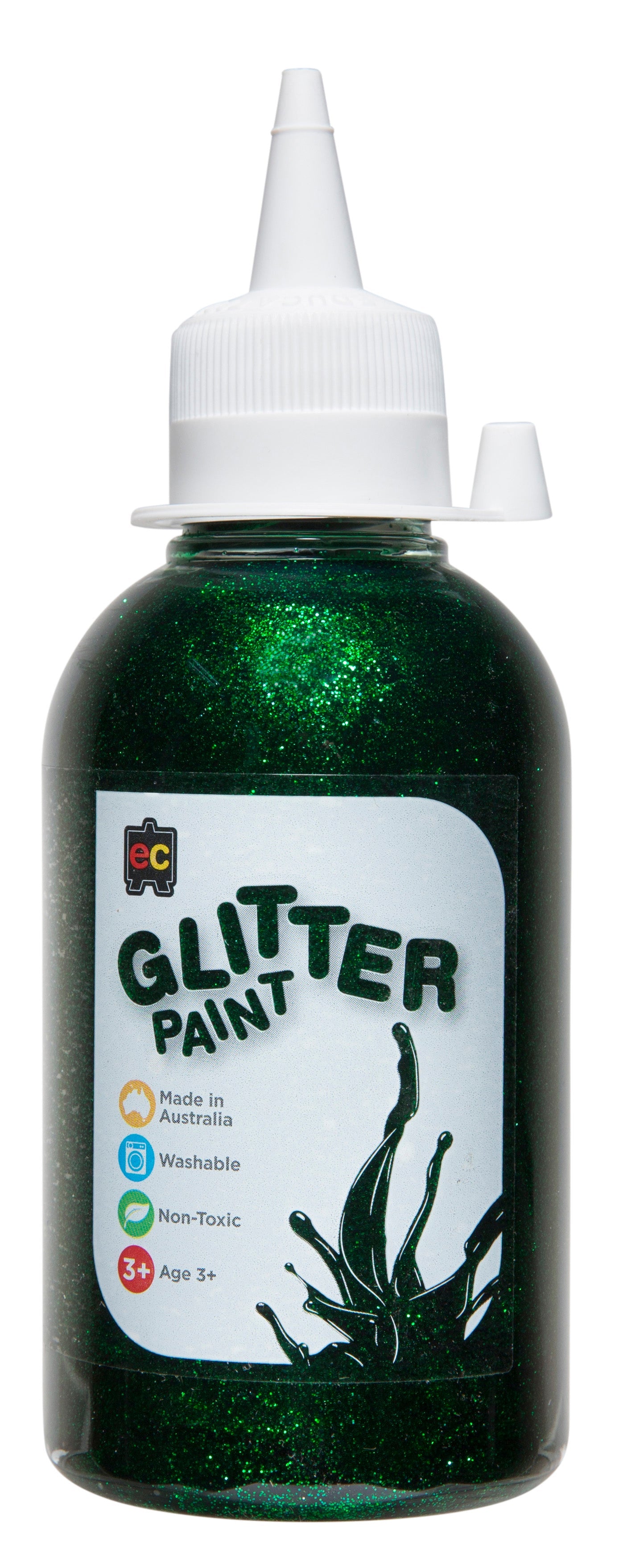 Glitter Paint 250mL - Green