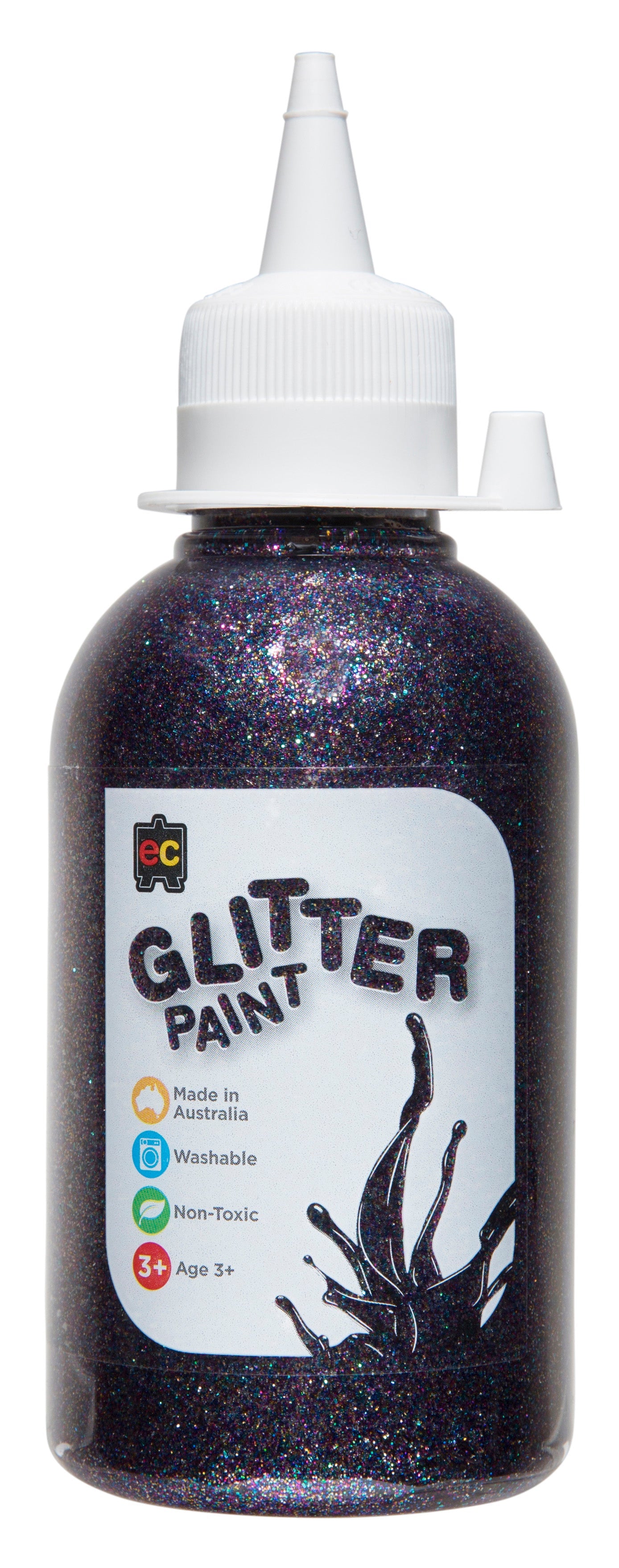 Glitter Paint 250mL - Multi Colour