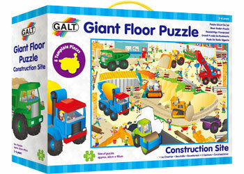 Galt - Construction Site Giant Floor Puzzle