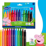 Staedtler Noris Junior Peppa Pig Fibre-Tip Pens Pack of 12