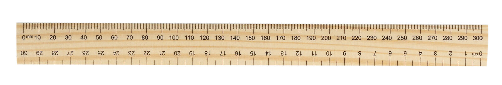 GNS Ruler - 30cm Wooden (Box of 50)