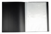 GNS Display Book - A4 20 Pocket Non-Refillable Black (Box of 10)