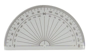 GNS Protractor - 10cm 180 Degree: Clear (Single)