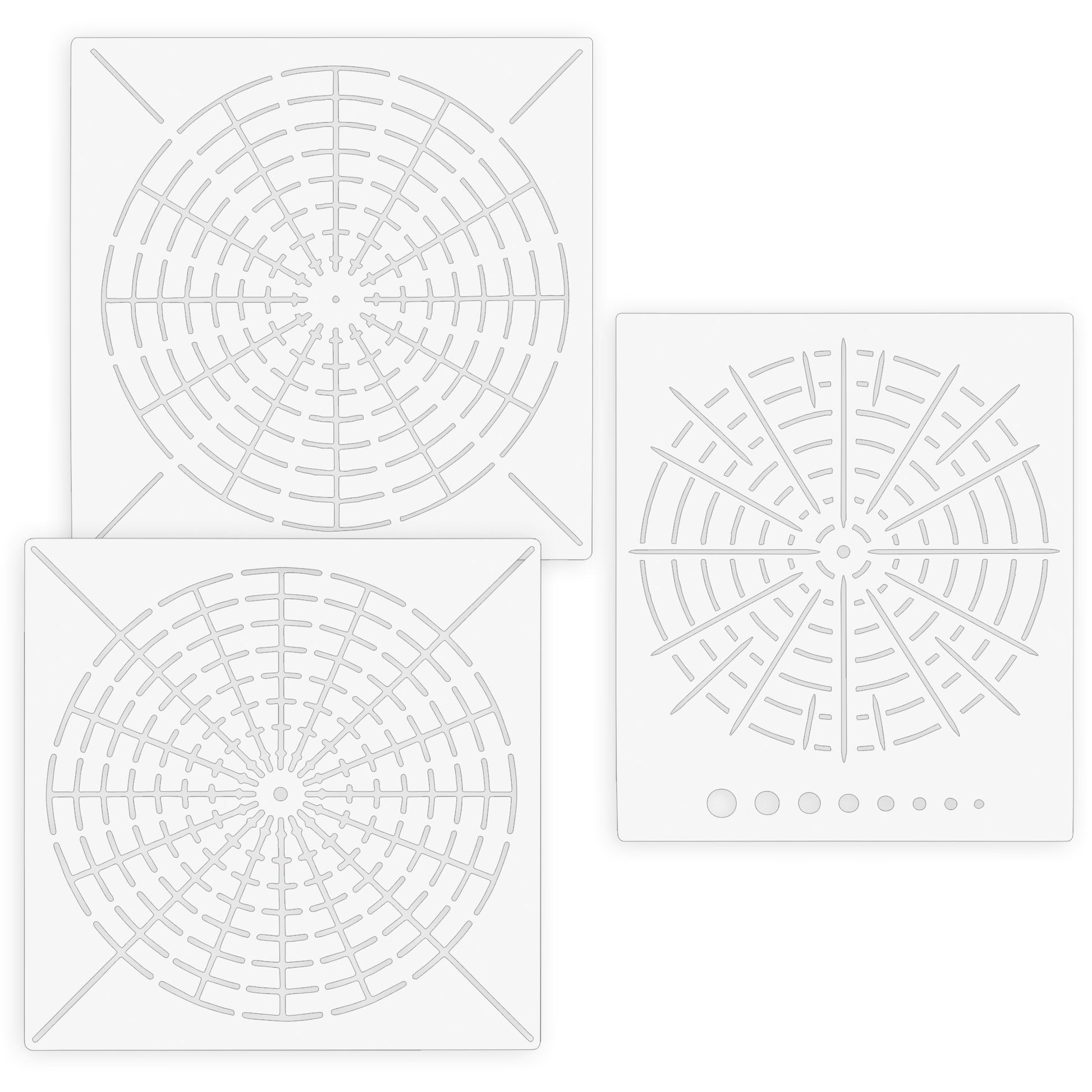 Easy Draw Mandala Stencils