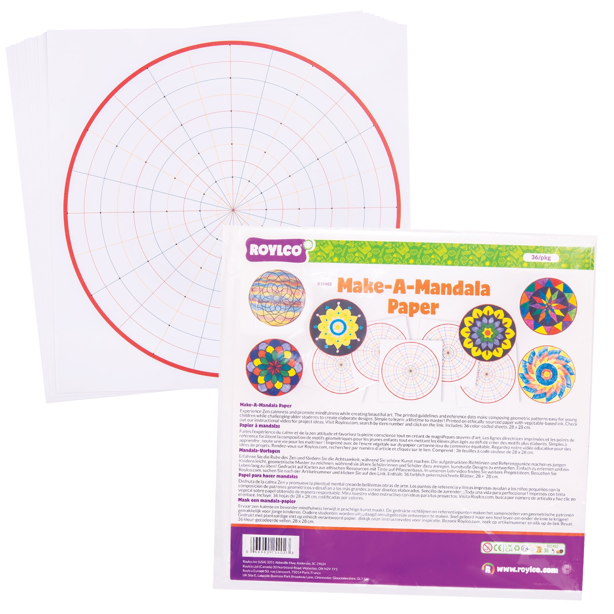 Roylco Make a Mandala Paper