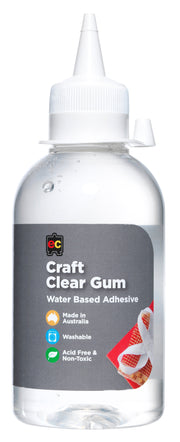 Clear Craft Gum - 250mL