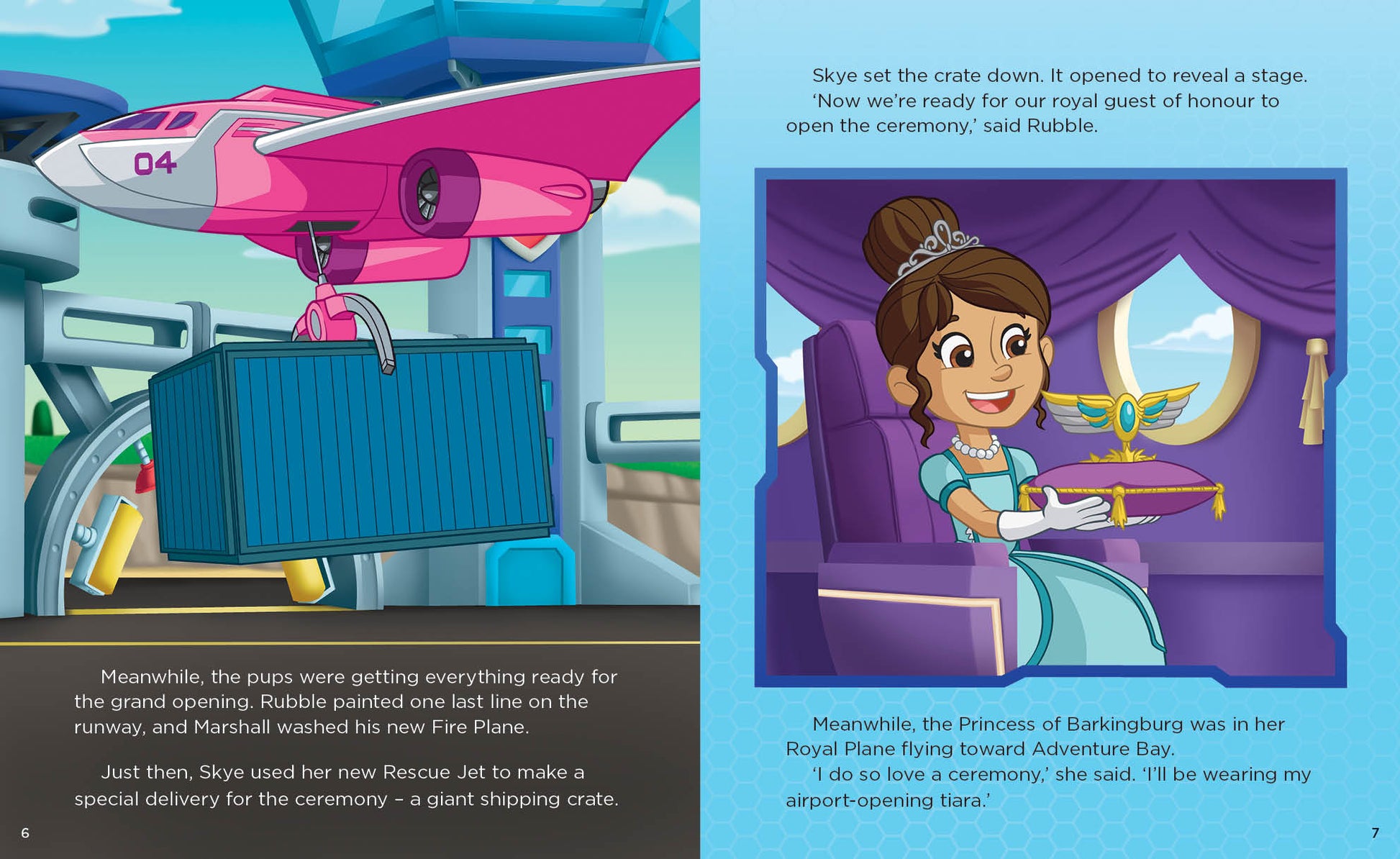 PAW Patrol - Collect-Me Book - Rescue Wings — inside page 2