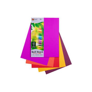 Quill Board 210gsm (A4) - Pack 50: Hot Assorted