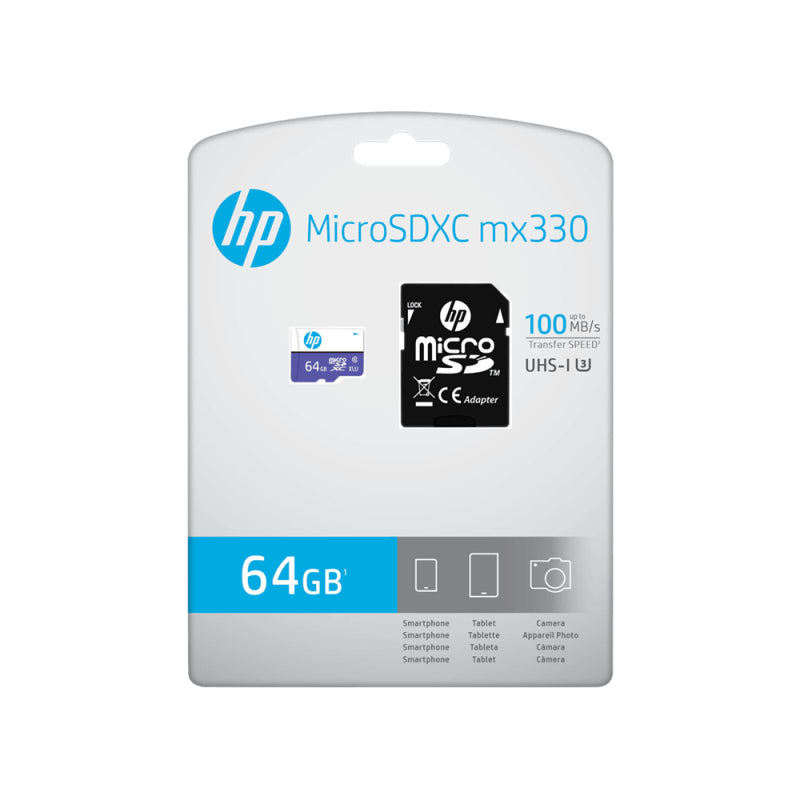 HP MicroSD U3 A1 64GB [HFUD064-MX330]