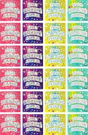 Head Teacher's Award Holographic Laser Stickers - Small 29mm: Pack of 60