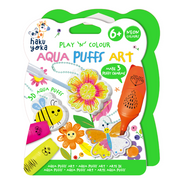 Haku Yoka Play N Colour - Garden Aqua Puffs Art