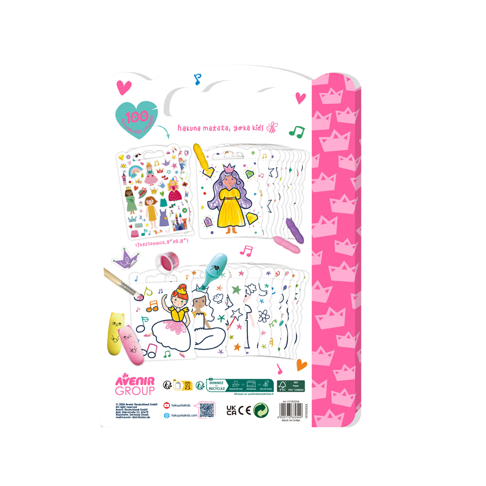Haku Yoka Colouring Book - Princess - view 2