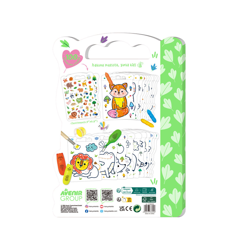 Haku Yoka Colouring Book - Animal - view 2