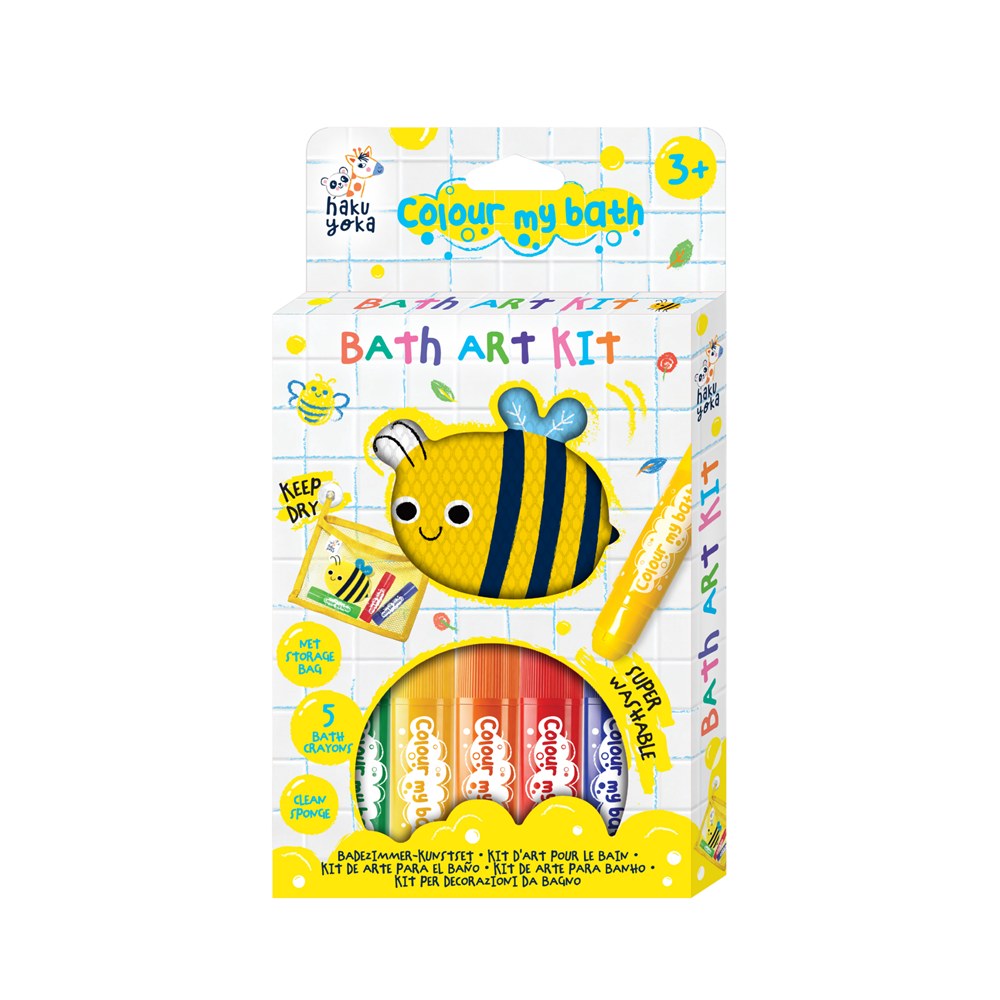 Haku Yoka Colour My Bath - Bath Art Kit - Bee